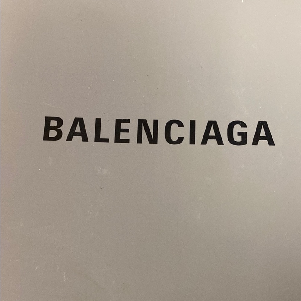 Balenciaga Black and white fluorescent Green Sandals woman’s size 9 - Picture 12 of 14